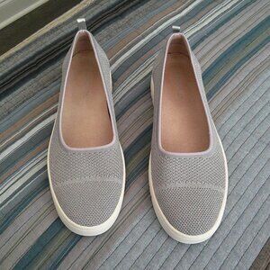 Vionic Womens Uptown Skimmer Knit Slip-ons in Silver New Size 9.5 M